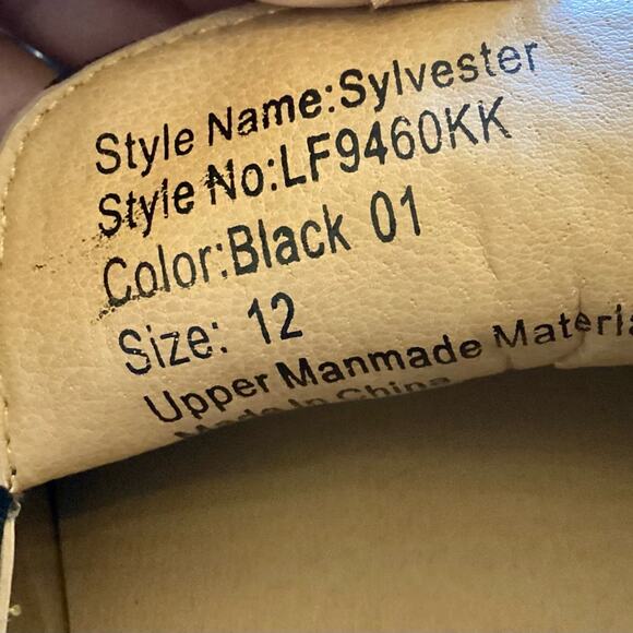 Moretti Black Silver Spike Studded Loafers - Picture 2 of 10